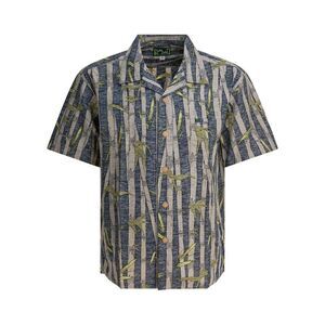 MONTBELL Men's Bamboo Long Sleeve Shirt Men GREY Shirts